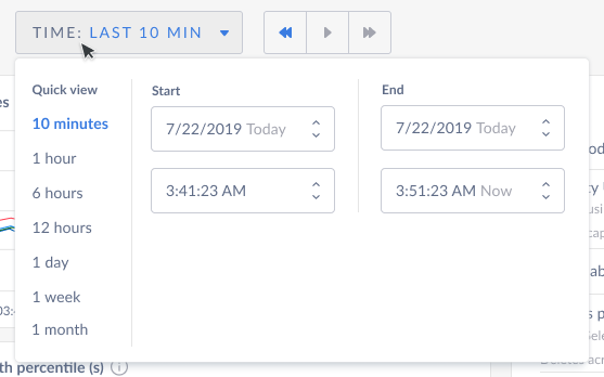 Usability feedback on the V1 time selector